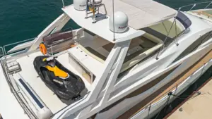 Flybridge luxury charter in Tivat